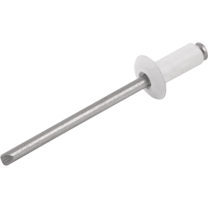 Rebite para Fixação Permanente – Alumínio Cor Branco 4,0 x 15mm 100 unidades