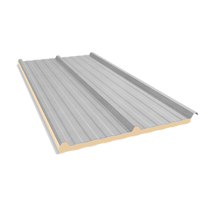 Telha Trapezoidal Confort Térmica Sanduíche Galvalume  SEM FORRO– núcleo em PIR 30 mm