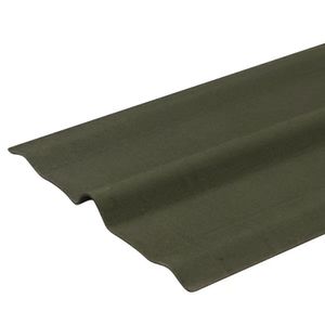 CUMEEIRA ONDULINE VERDE 200 X 48 CM